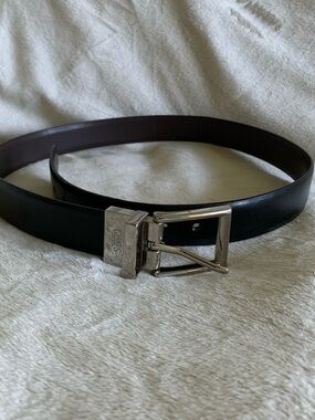 Champs Kids Reversible Black and Brown Belt with Silver Buckle